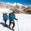 2Pcs Walking Sticks Collapsible Hiking Poles Folding Aluminum Trekking Poles Adjustable Hiking Sticks with EVA Foam Grips for Backpacking Hiking Mount
